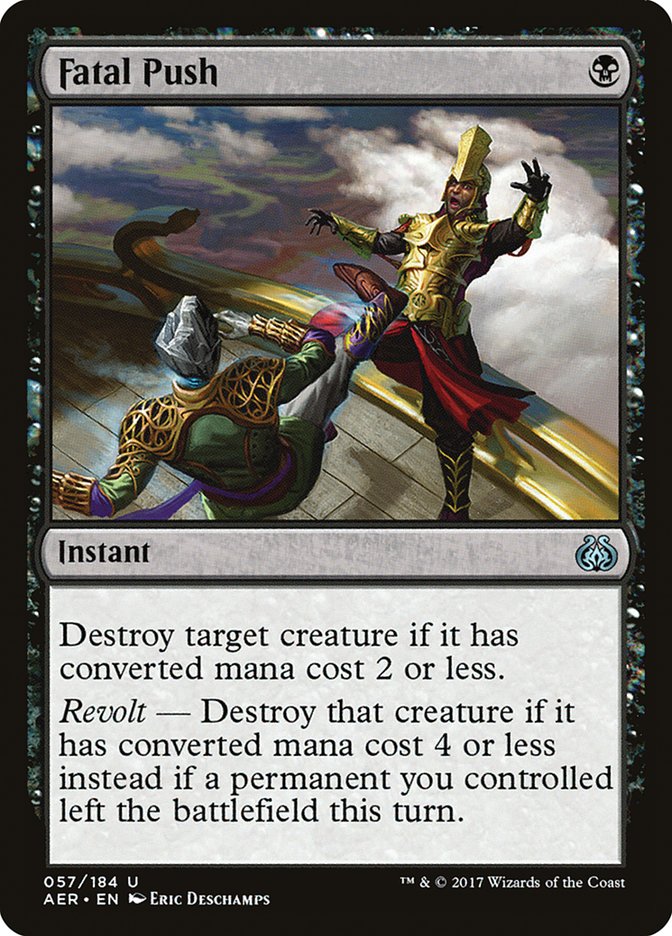 Fatal Push [Aether Revolt] | Gate City Games LLC