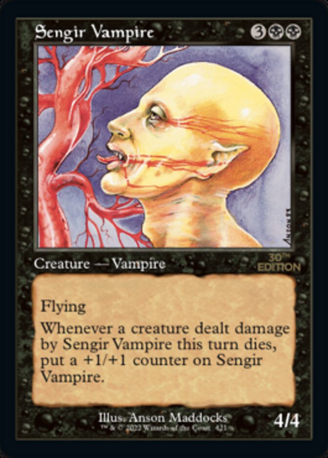 Sengir Vampire (Retro) [30th Anniversary Edition] | Gate City Games LLC