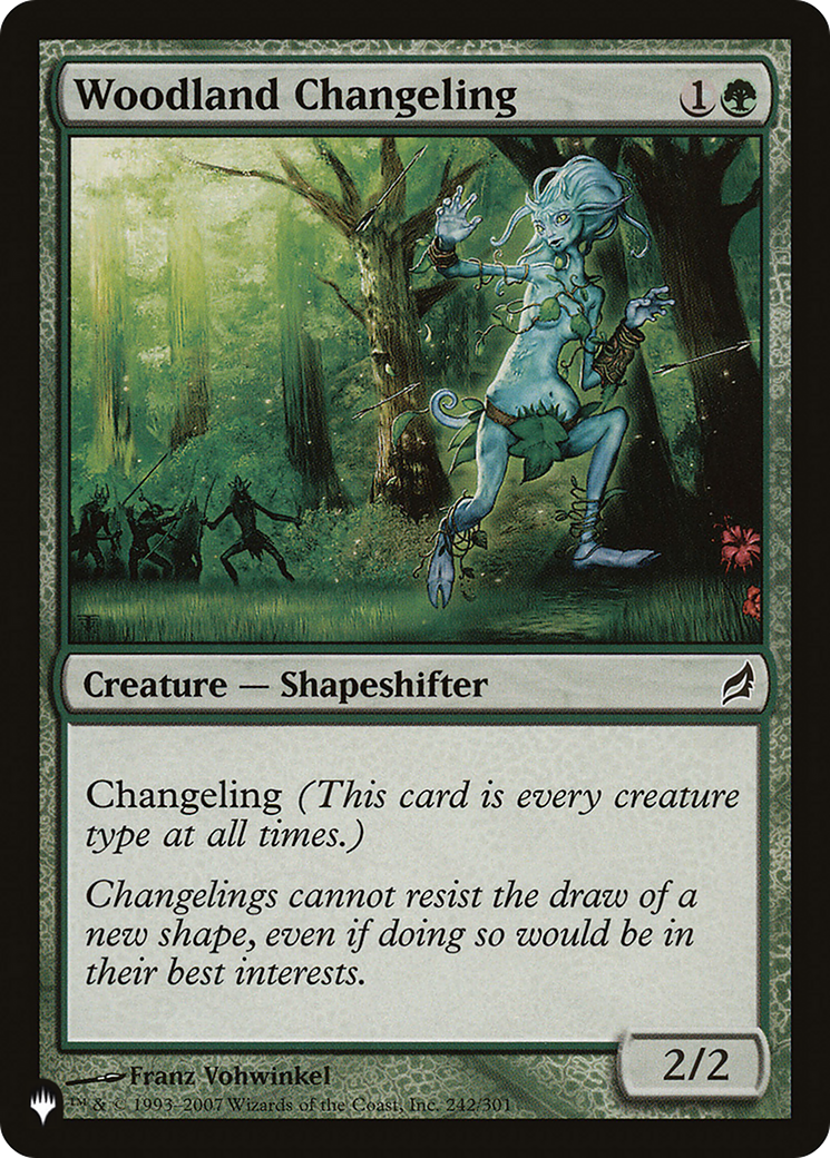 Woodland Changeling [The List Reprints] | Gate City Games LLC