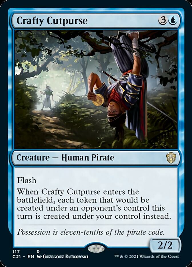 Crafty Cutpurse [Commander 2021] | Gate City Games LLC