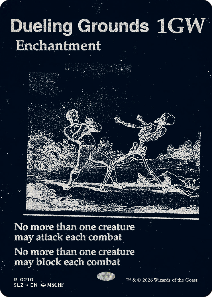 Dueling Grounds (0210) [Secret Lair x MSCHF: The Zeta Set] | Gate City Games LLC