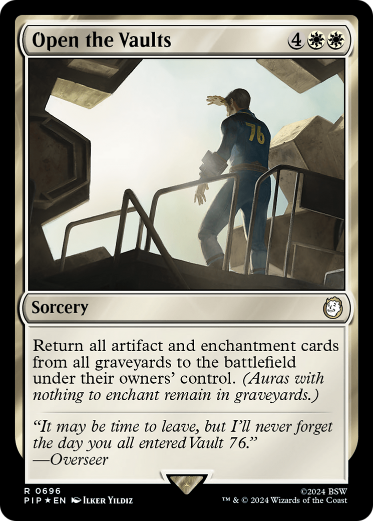 Open the Vaults (Surge Foil) [Fallout] | Gate City Games LLC
