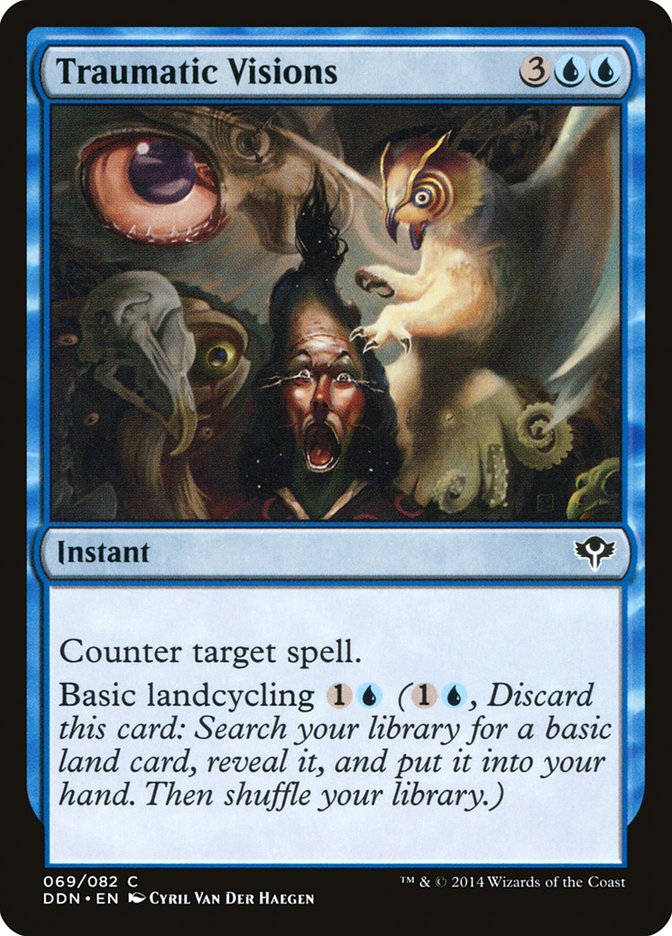 Traumatic Visions [Duel Decks: Speed vs. Cunning] | Gate City Games LLC