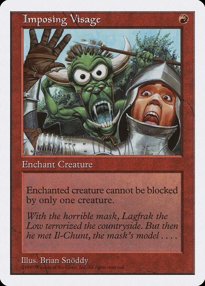 Imposing Visage [Fifth Edition] | Gate City Games LLC