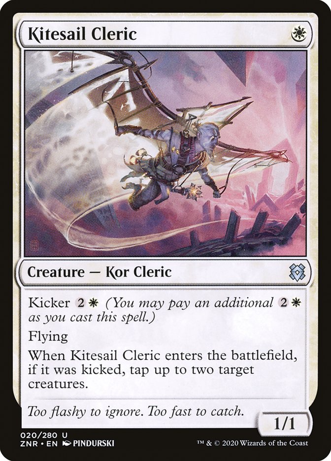 Kitesail Cleric [Zendikar Rising] | Gate City Games LLC