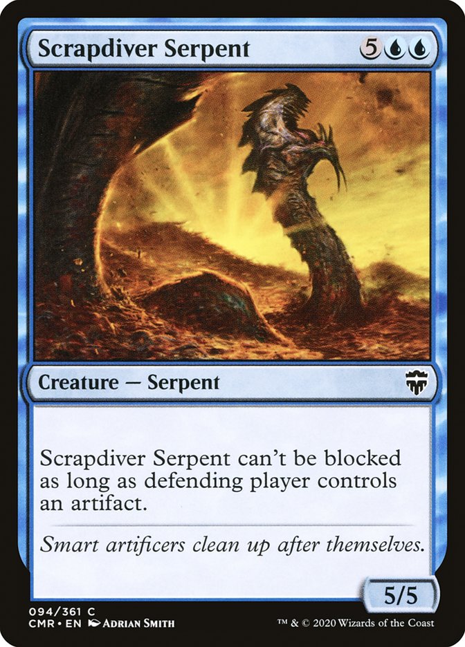 Scrapdiver Serpent [Commander Legends] | Gate City Games LLC