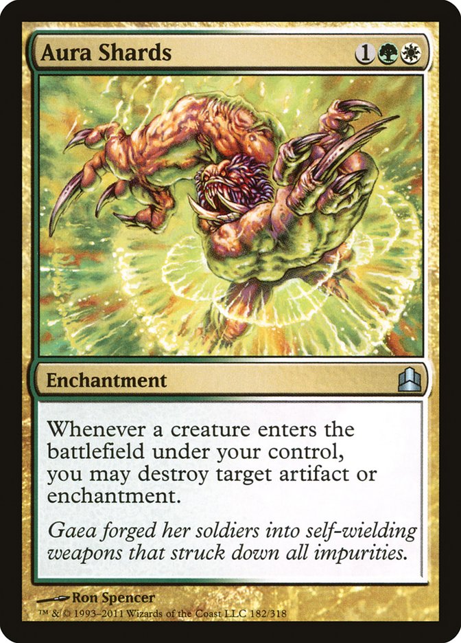 Aura Shards [Commander 2011] | Gate City Games LLC