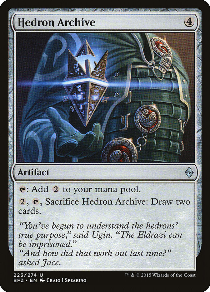 Hedron Archive [Battle for Zendikar] | Gate City Games LLC