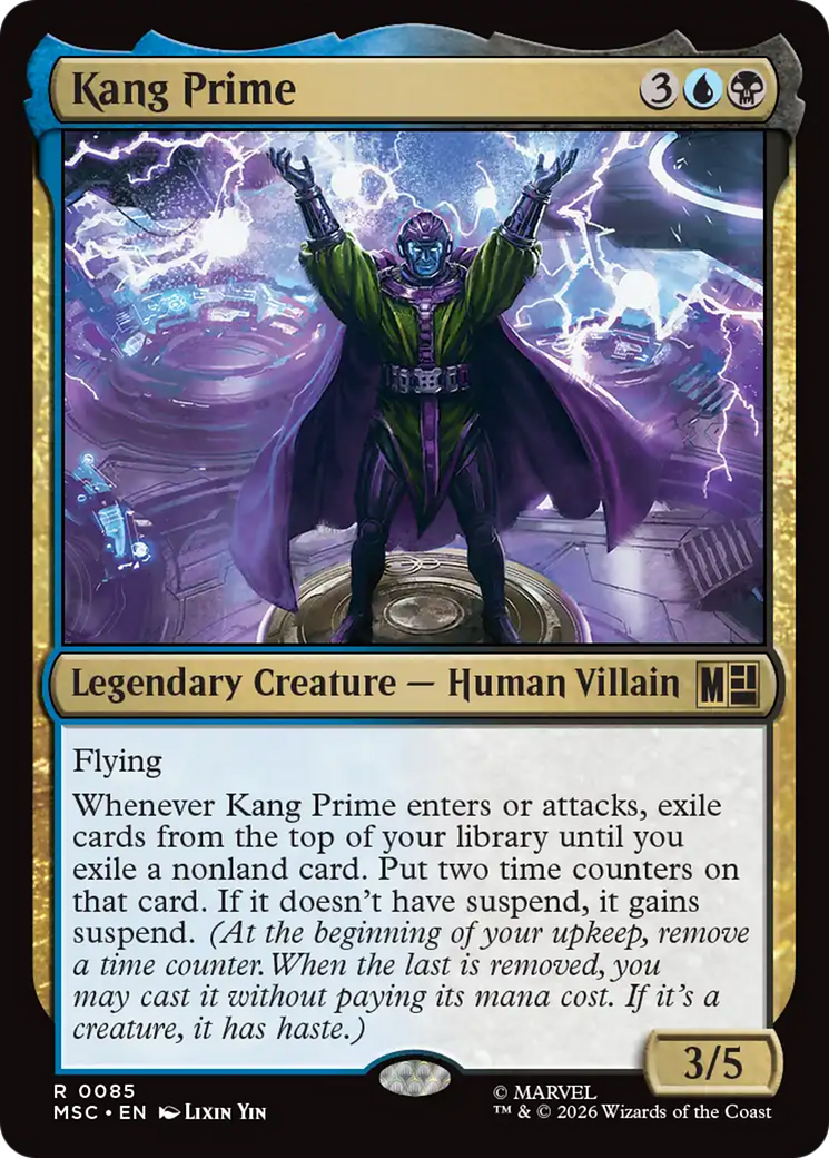 Kang Prime (Surge Foil) [Marvel Super Heroes Commander] | Gate City Games LLC