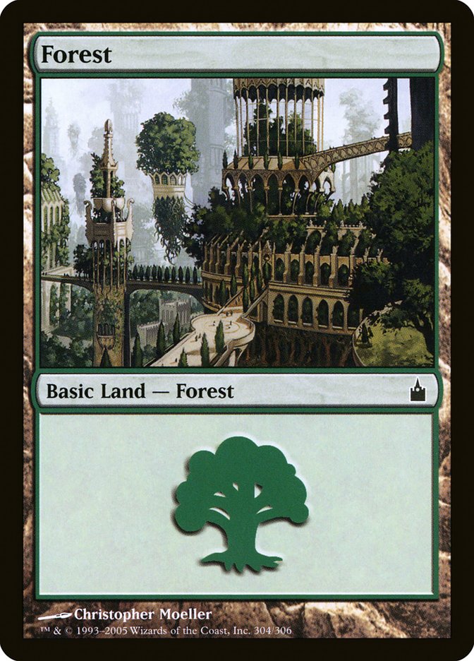 Forest (304) [Ravnica: City of Guilds] | Gate City Games LLC