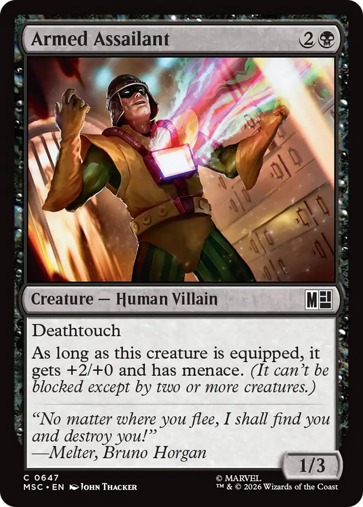 Armed Assailant [Marvel Super Heroes Commander] | Gate City Games LLC