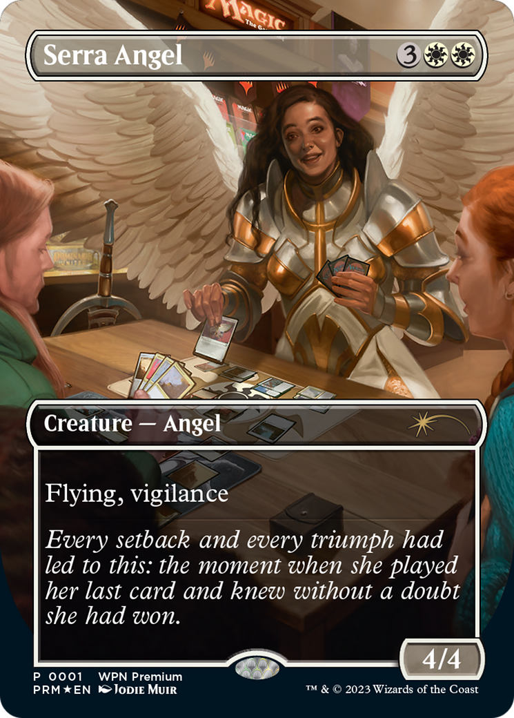 Serra Angel [Wizards Play Network 2024] | Gate City Games LLC