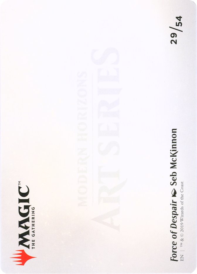 Force of Despair // Force of Despair [Modern Horizons Art Series] | Gate City Games LLC