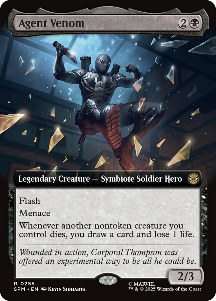 Agent Venom (Extended Art) [Marvel's Spider-Man] | Gate City Games LLC