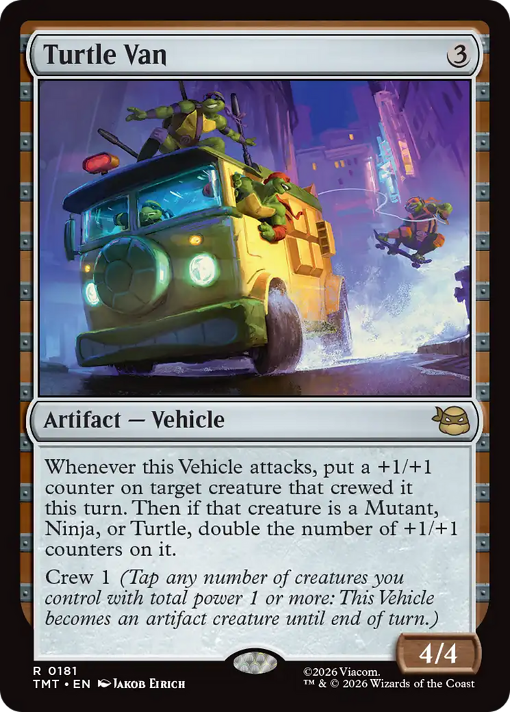 Turtle Van [Teenage Mutant Ninja Turtles] | Gate City Games LLC