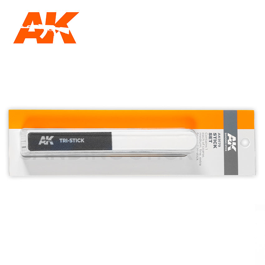 AK Interactive Sanding Stick Set | Gate City Games LLC
