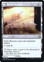 Ondu Inversion // Ondu Skyruins [Zendikar Rising Prerelease Promos] | Gate City Games LLC