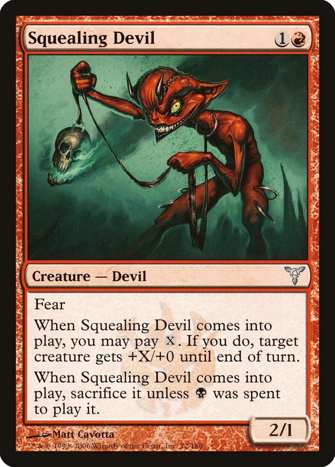 Squealing Devil [Dissension] | Gate City Games LLC