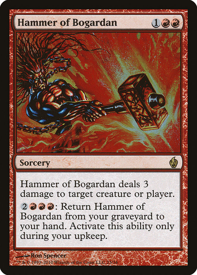 Hammer of Bogardan [Premium Deck Series: Fire and Lightning] | Gate City Games LLC