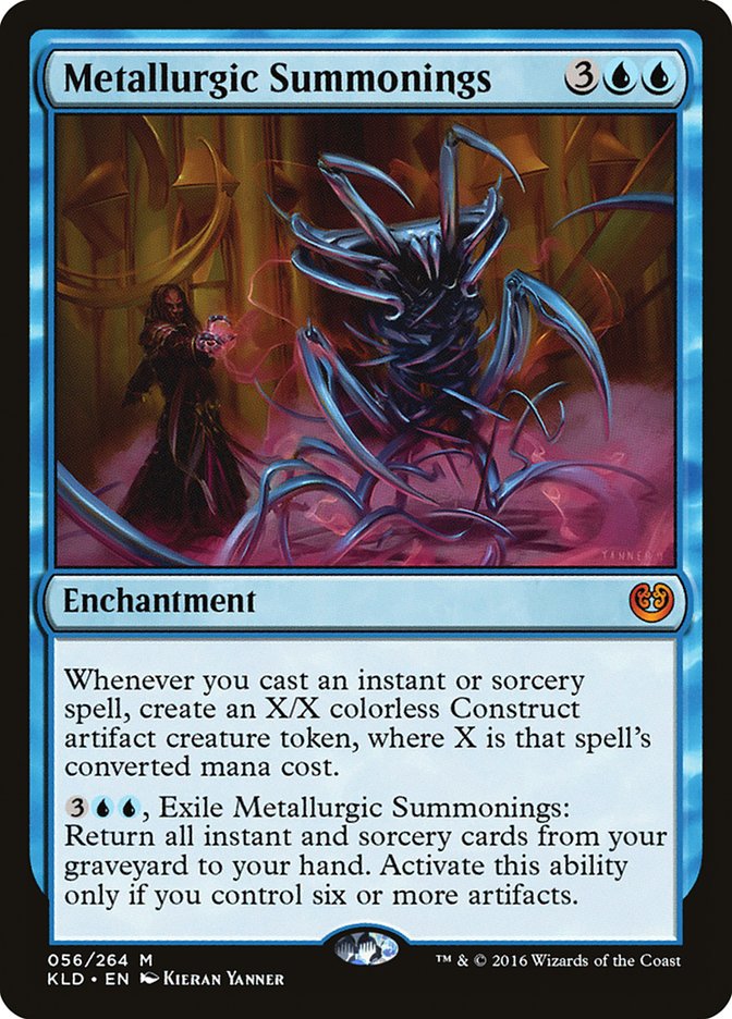 Metallurgic Summonings [Kaladesh] | Gate City Games LLC
