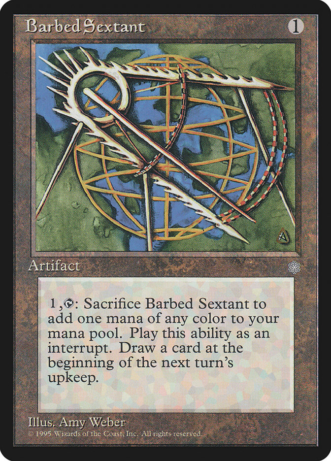 Barbed Sextant [Ice Age] | Gate City Games LLC