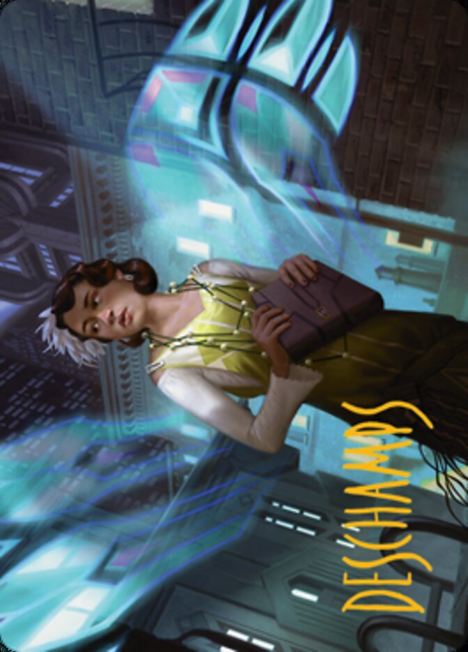 Giada, Font of Hope 1 Art Card (Gold-Stamped Signature) [Streets of New Capenna Art Series] | Gate City Games LLC