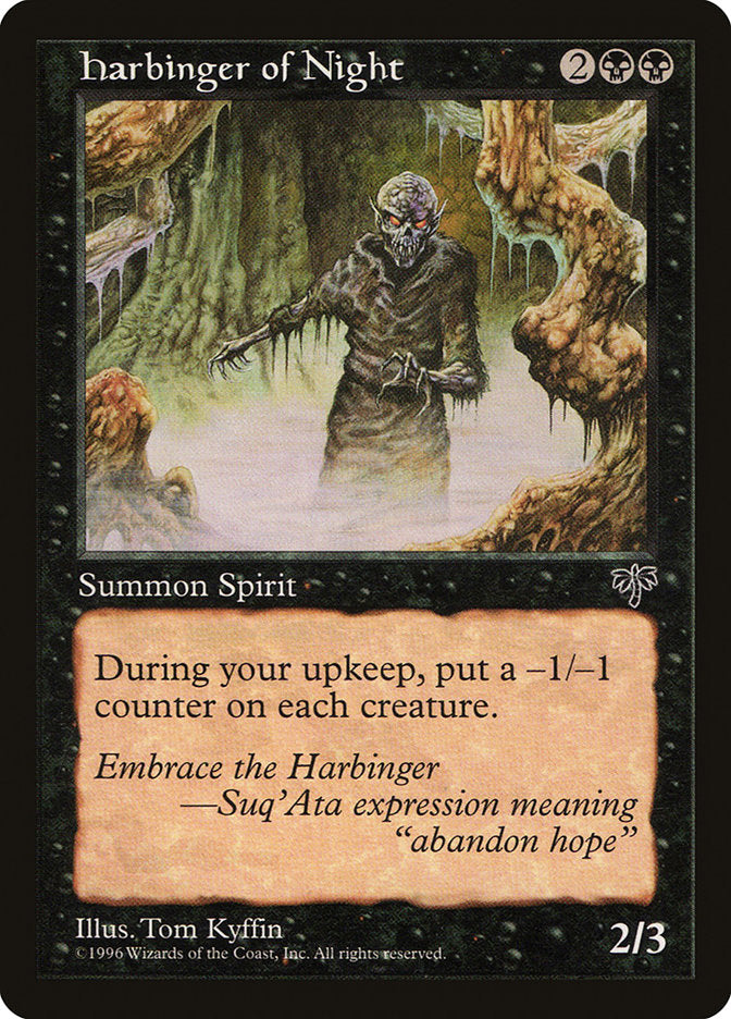 Harbinger of Night [Mirage] | Gate City Games LLC