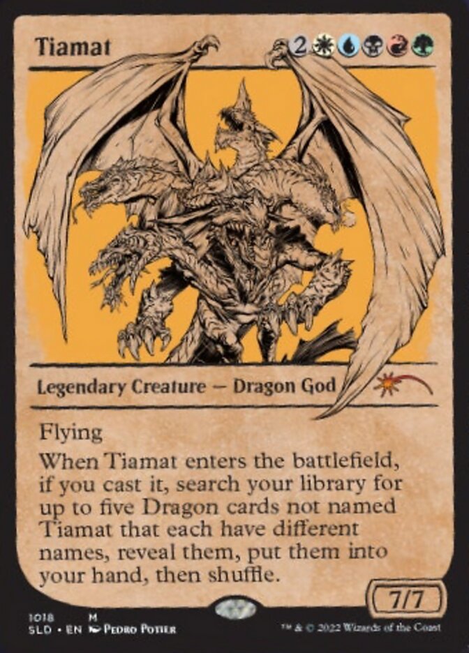 Tiamat (Showcase) [Secret Lair Drop Series] | Gate City Games LLC