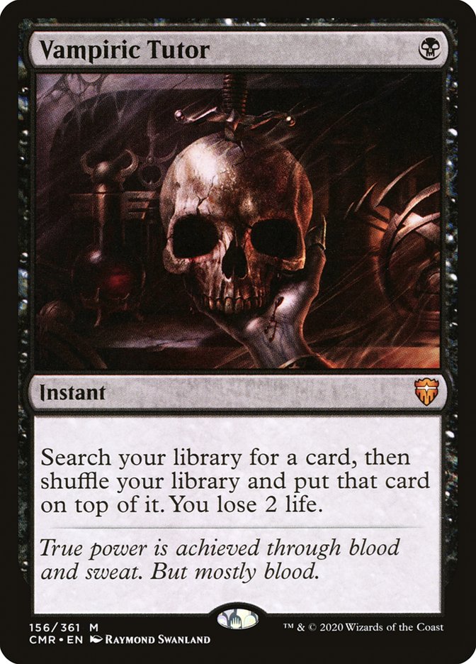 Vampiric Tutor [Commander Legends] | Gate City Games LLC