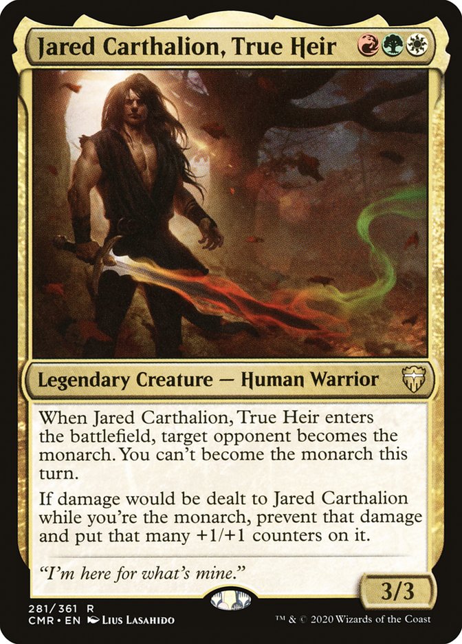 Jared Carthalion, True Heir [Commander Legends] | Gate City Games LLC
