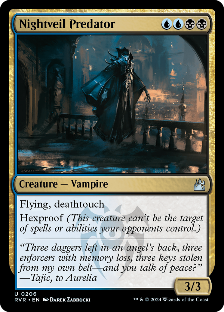 Nightveil Predator [Ravnica Remastered] | Gate City Games LLC