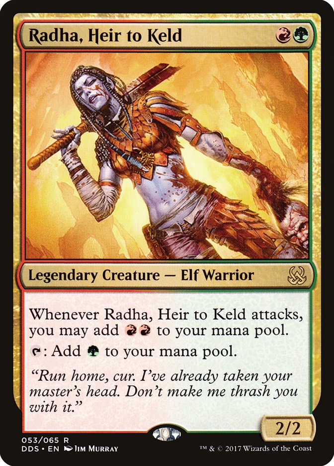 Radha, Heir to Keld [Duel Decks: Mind vs. Might] | Gate City Games LLC