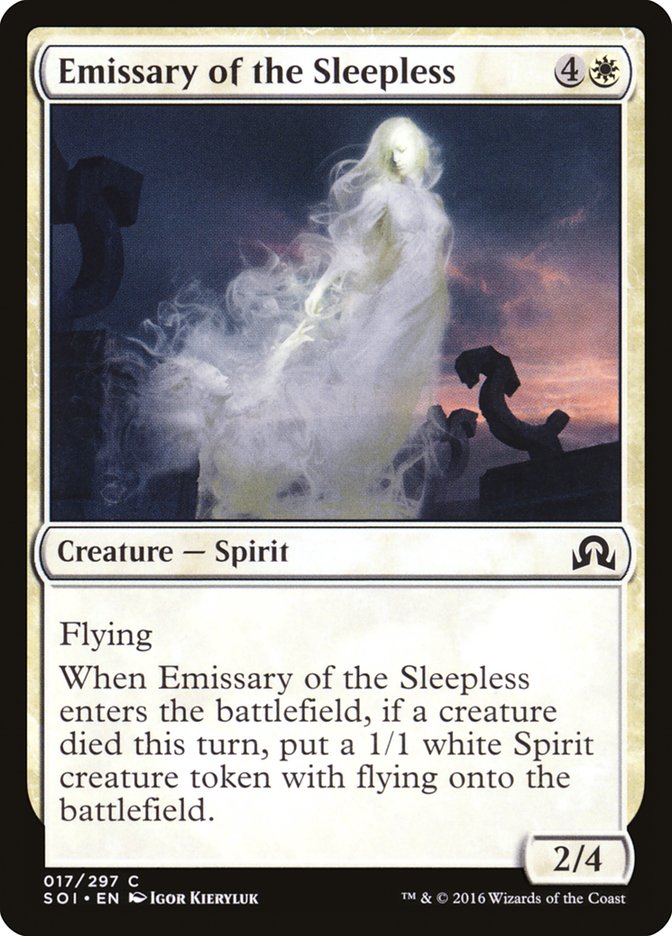 Emissary of the Sleepless [Shadows over Innistrad] | Gate City Games LLC