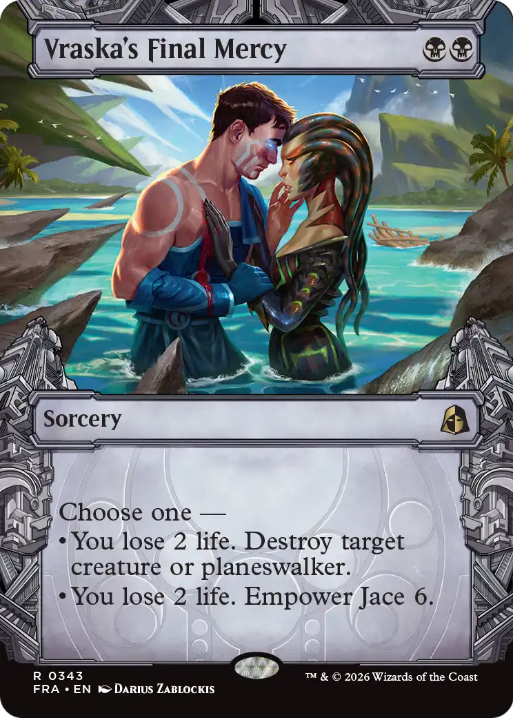 Vraska's Final Mercy (Showcase) [Reality Fracture] | Gate City Games LLC
