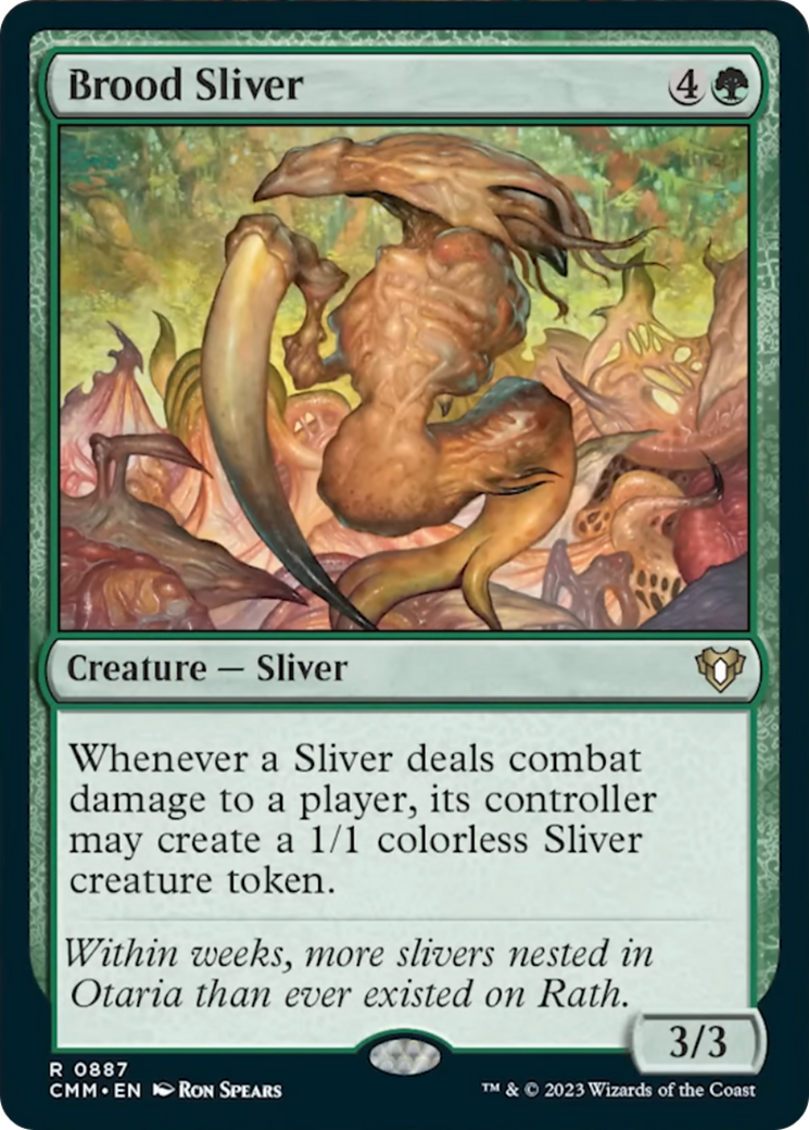 Brood Sliver [Commander Masters] | Gate City Games LLC