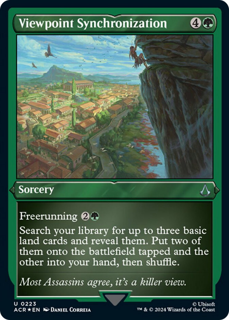 Viewpoint Synchronization (Foil Etched) [Assassin's Creed] | Gate City Games LLC