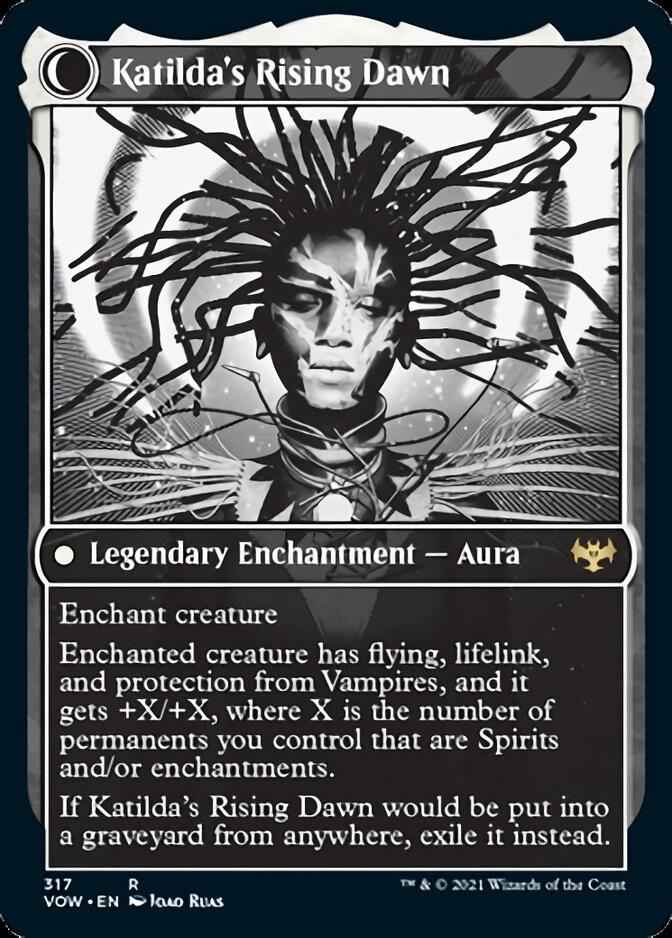 Katilda, Dawnhart Martyr // Katilda's Rising Dawn (Showcase Eternal Night) [Innistrad: Crimson Vow] | Gate City Games LLC
