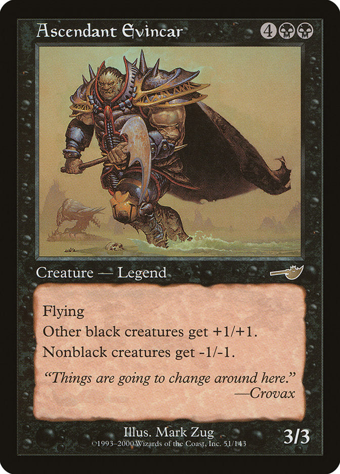 Ascendant Evincar [Nemesis] | Gate City Games LLC