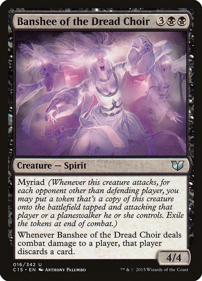 Banshee of the Dread Choir [Commander 2015] | Gate City Games LLC