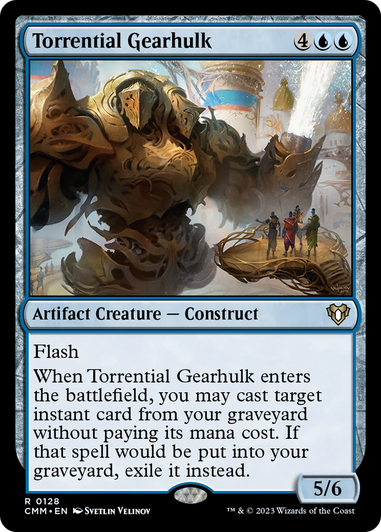 Torrential Gearhulk [Commander Masters] | Gate City Games LLC