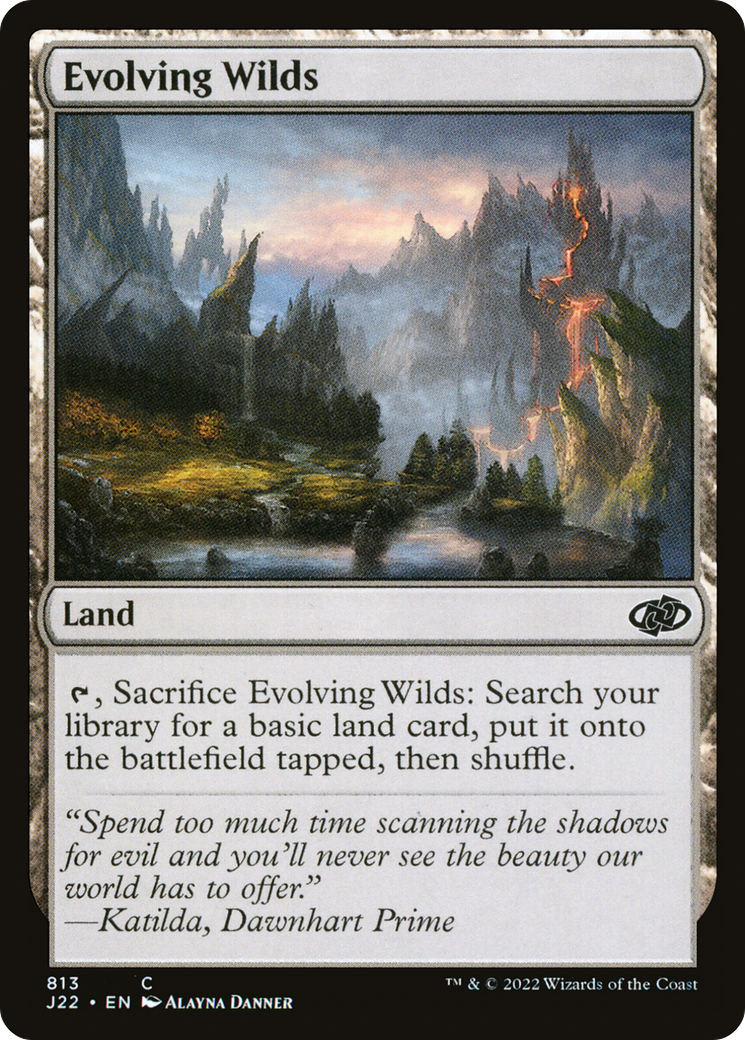 Evolving Wilds [Jumpstart 2022] | Gate City Games LLC