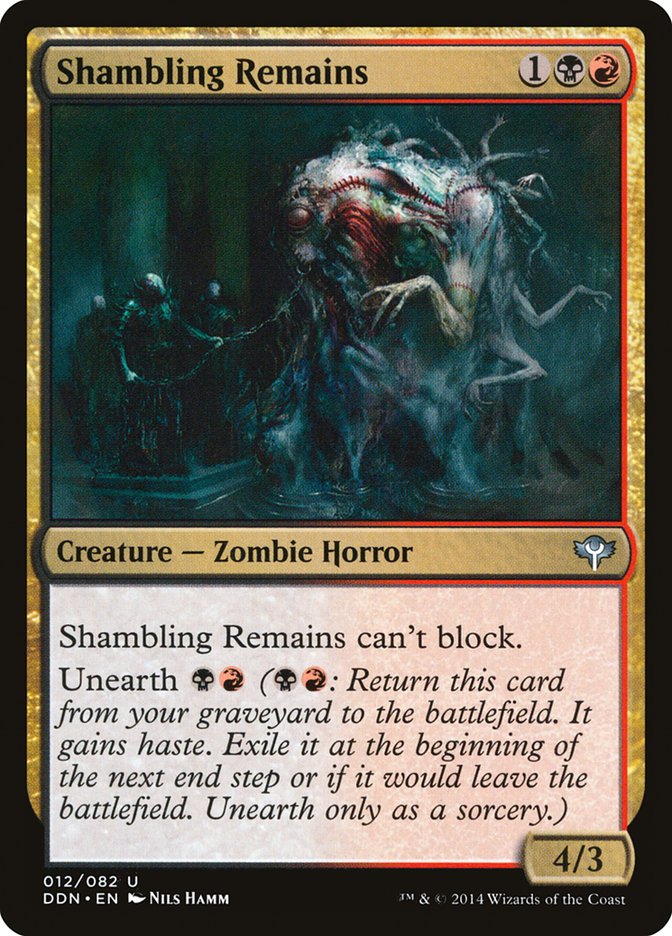 Shambling Remains [Duel Decks: Speed vs. Cunning] | Gate City Games LLC