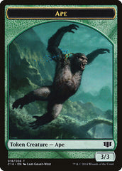 Ape // Zombie (011/036) Double-Sided Token [Commander 2014 Tokens] | Gate City Games LLC