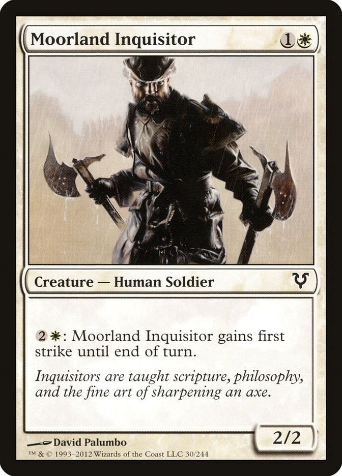 Moorland Inquisitor [Avacyn Restored] | Gate City Games LLC