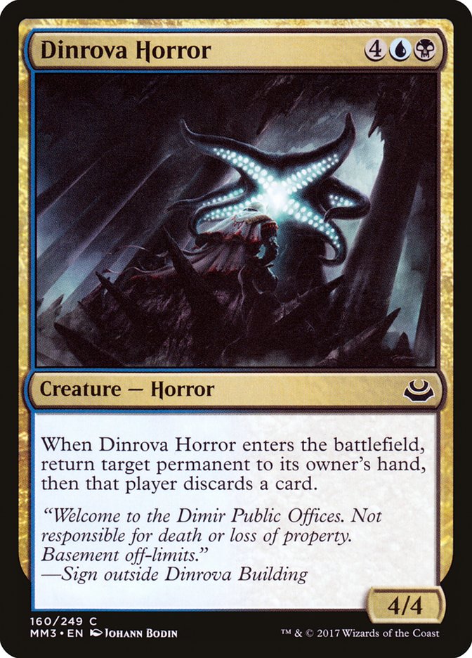 Dinrova Horror [Modern Masters 2017] | Gate City Games LLC