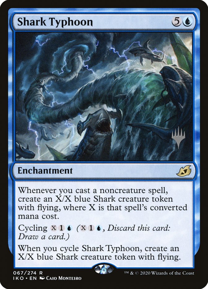 Shark Typhoon (Promo Pack) [Ikoria: Lair of Behemoths Promos] | Gate City Games LLC