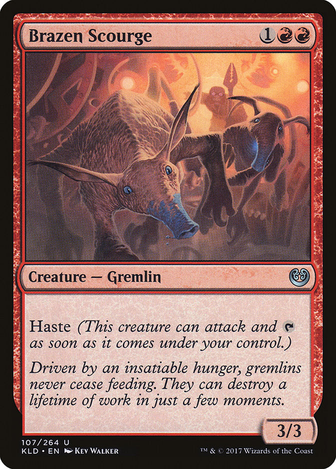 Brazen Scourge (Intro Pack) [Kaladesh Promos] | Gate City Games LLC