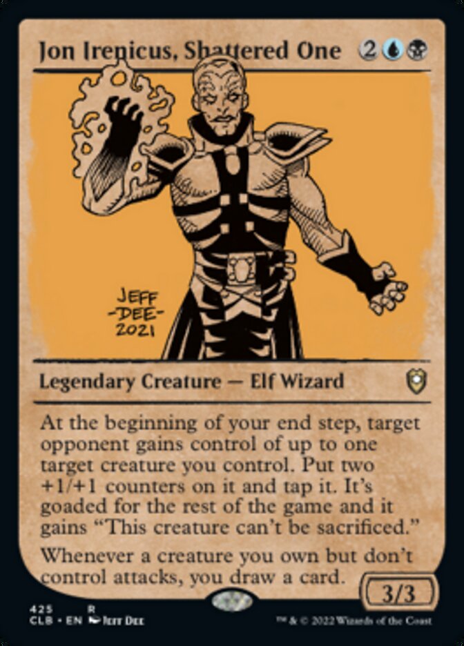 Jon Irenicus, Shattered One (Showcase) [Commander Legends: Battle for Baldur's Gate] | Gate City Games LLC