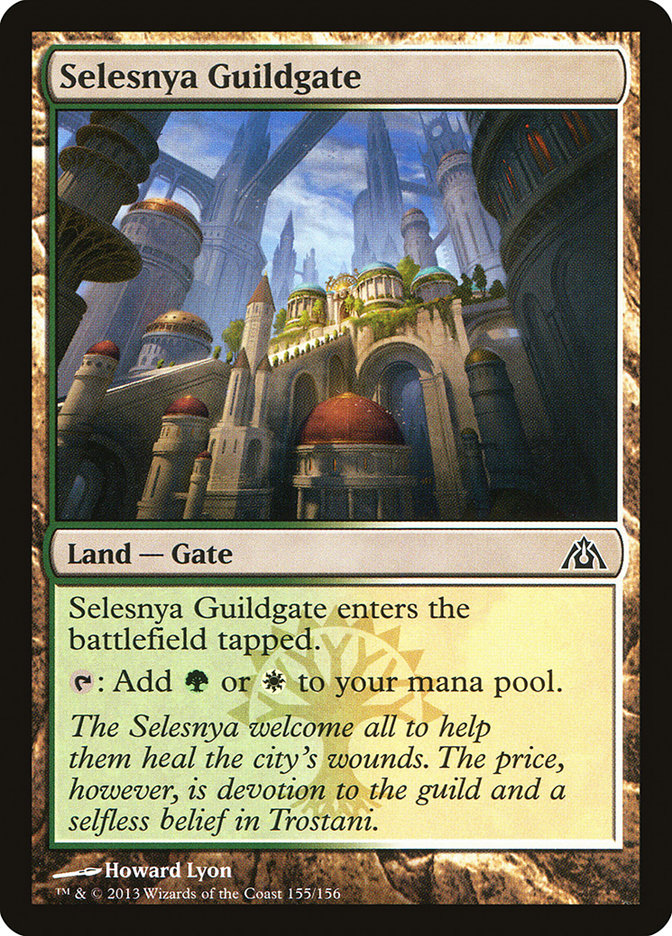 Selesnya Guildgate [Dragon's Maze] | Gate City Games LLC
