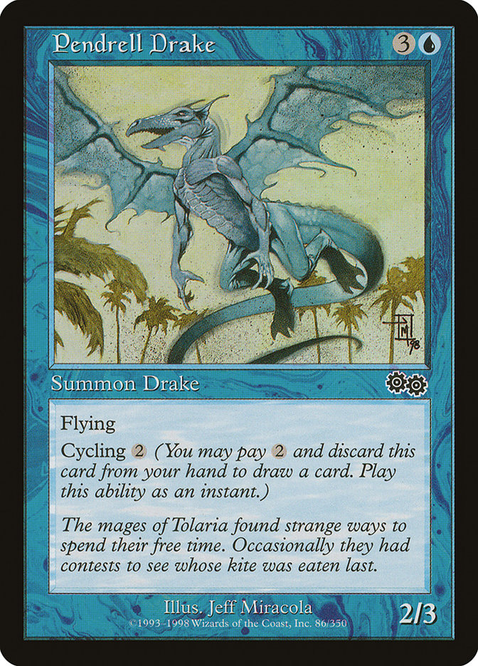 Pendrell Drake [Urza's Saga] | Gate City Games LLC